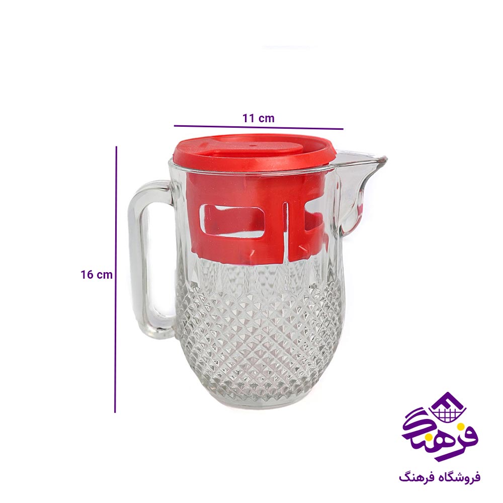 پارچ درب پلاستیکی بلور کاوه مدل اکسپرس