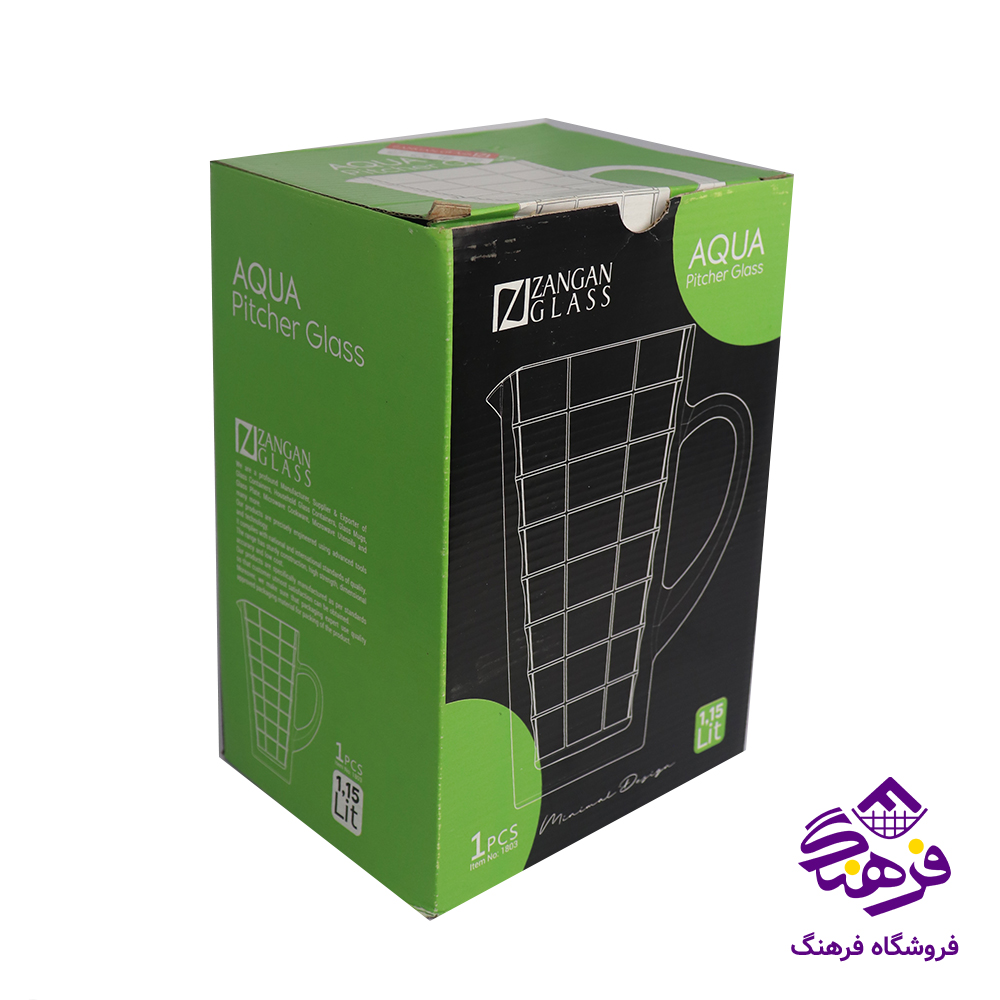 پارچ اکوا خشتي کادو زنگان 6دک 1803