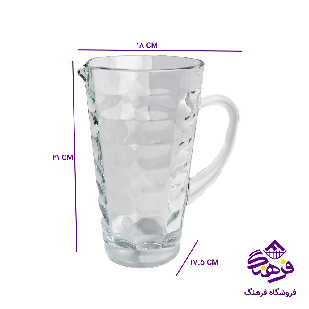 پارچ اکوا خشتي کادو زنگان 6دک 1803
