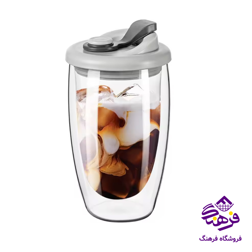 ماگ دوجداره 450ميل BVK
