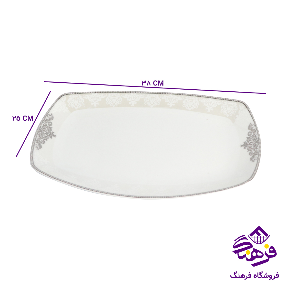 دیس پارس 1823 مربع پلاتین 10دک