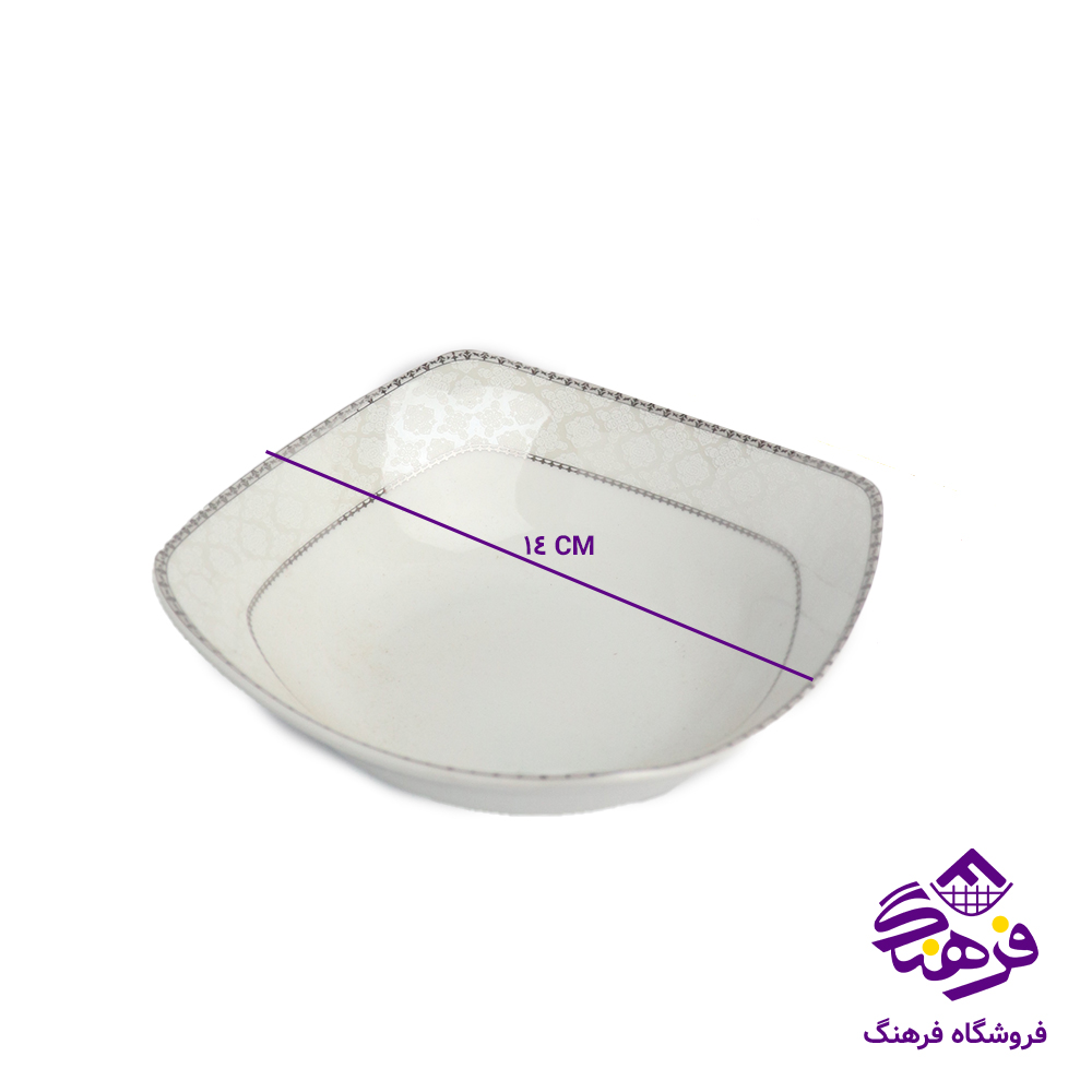 کمپوت پارس 1806 طلایی مربع 8دک