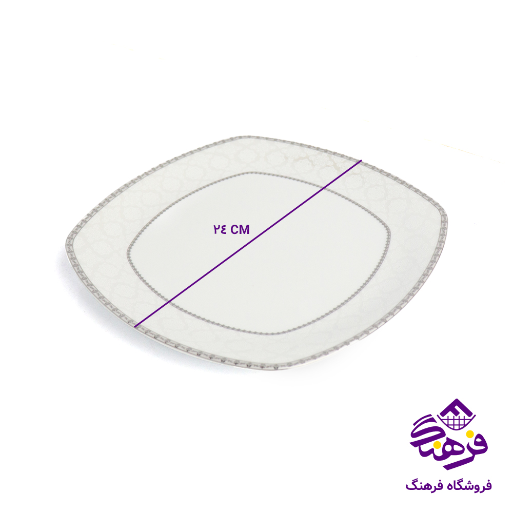 برنج پارس 1803 پلاتین مربع 17 6دک