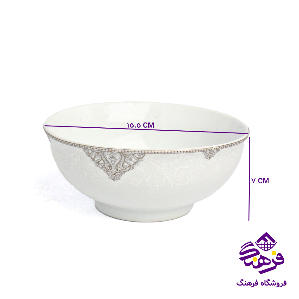 کاسه ابگوشت پارس 523 پلاتین گرد 07 8دک