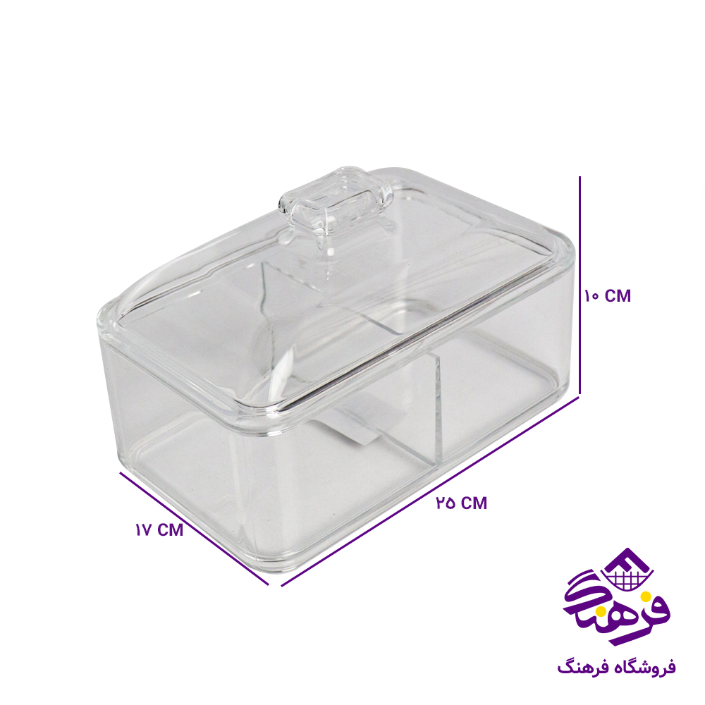 بيسکوئيت اکروليک مستطيل کوچک 2250 60دک