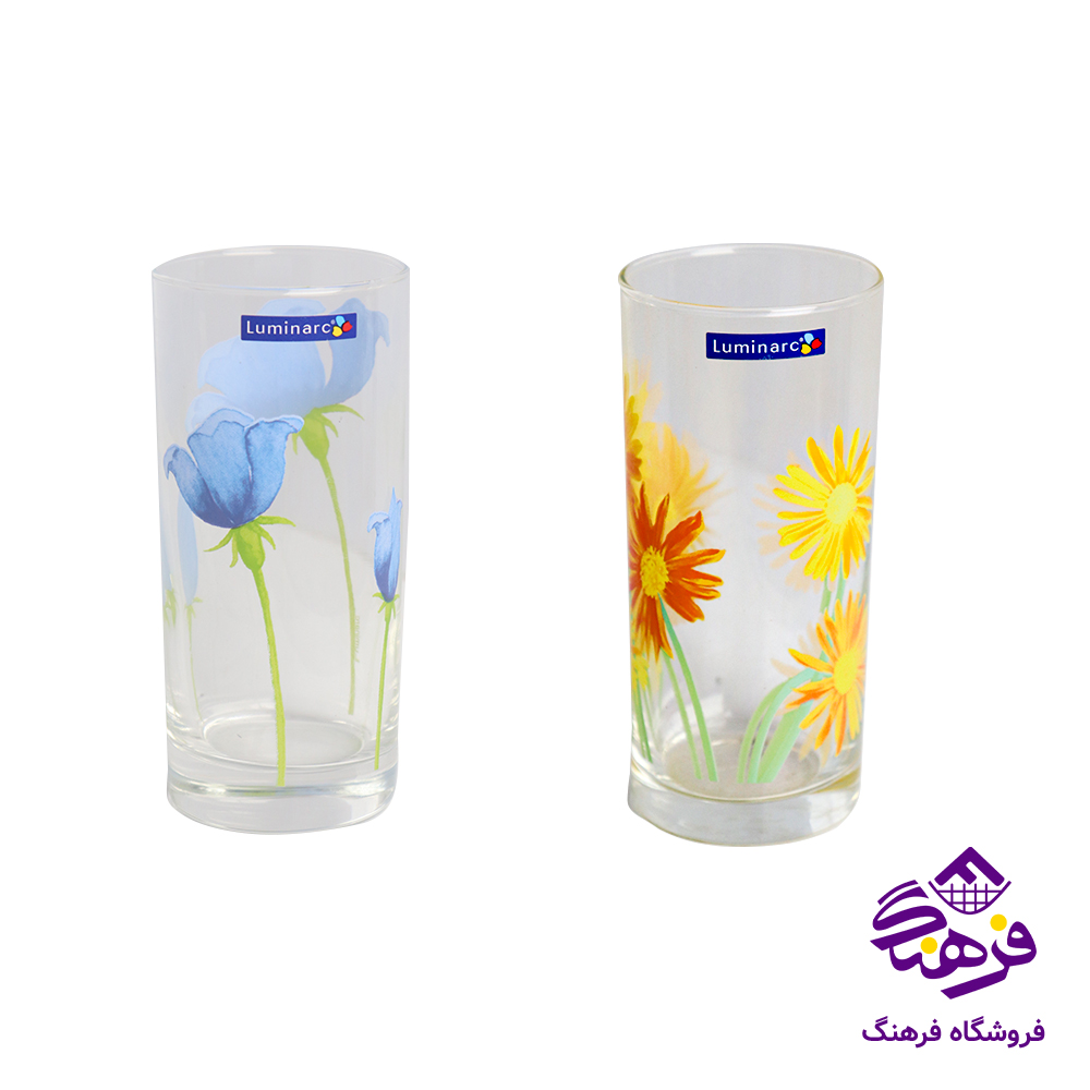 پارچ و ليوان فرانسه گلدار