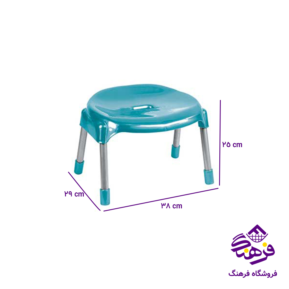 چهارپایه ناصر پایه فلزی کوتاه 862