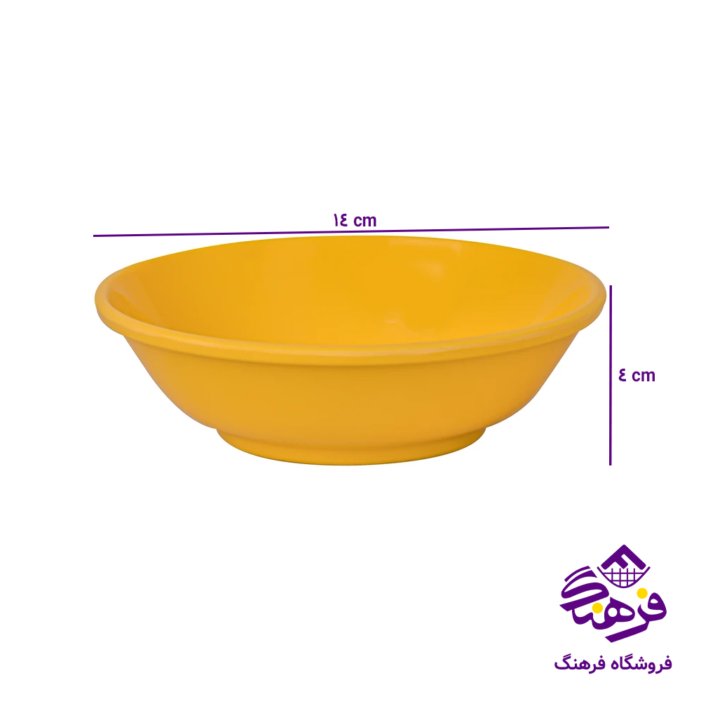 پیاله ماست مهروز رنگی T147