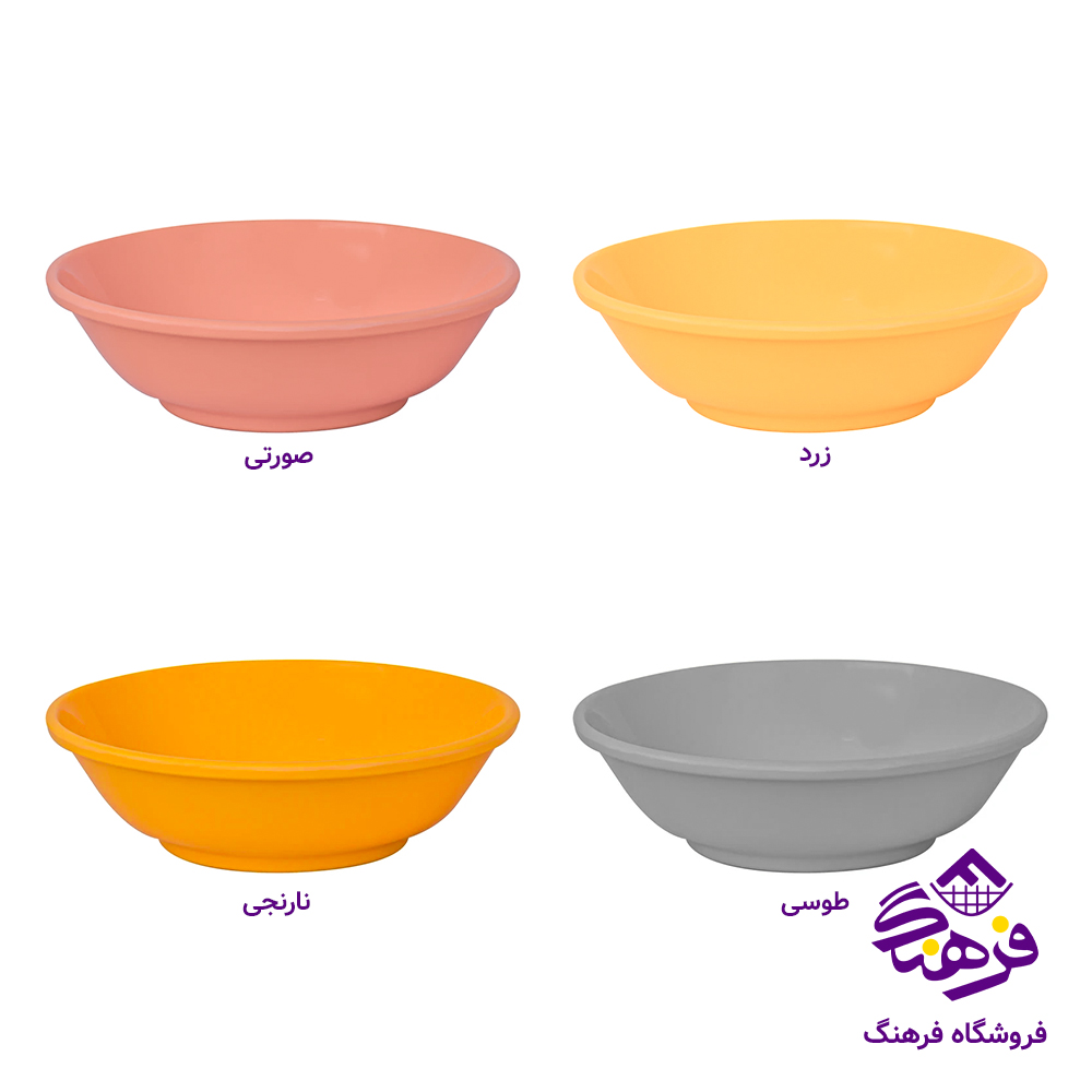 پیاله ماست مهروز رنگی T147
