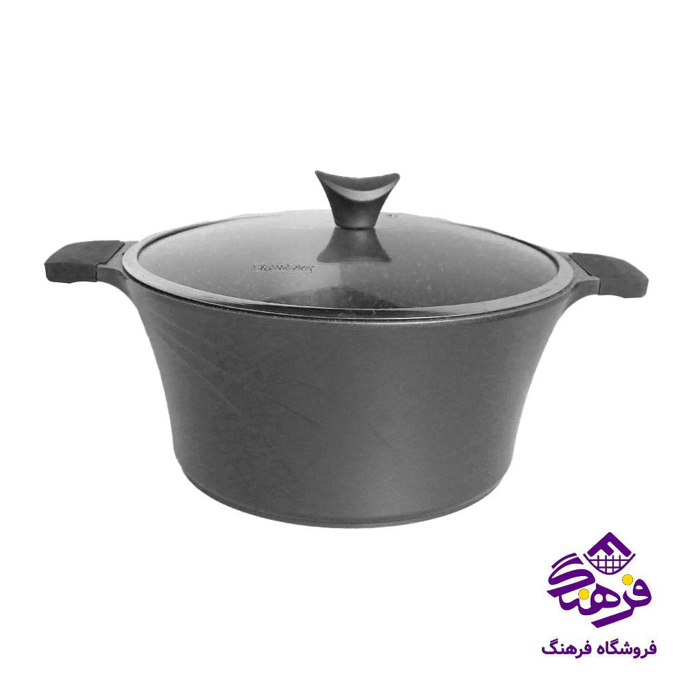 سرویس قابلمه 14 پارچه سانتوزا مشکی