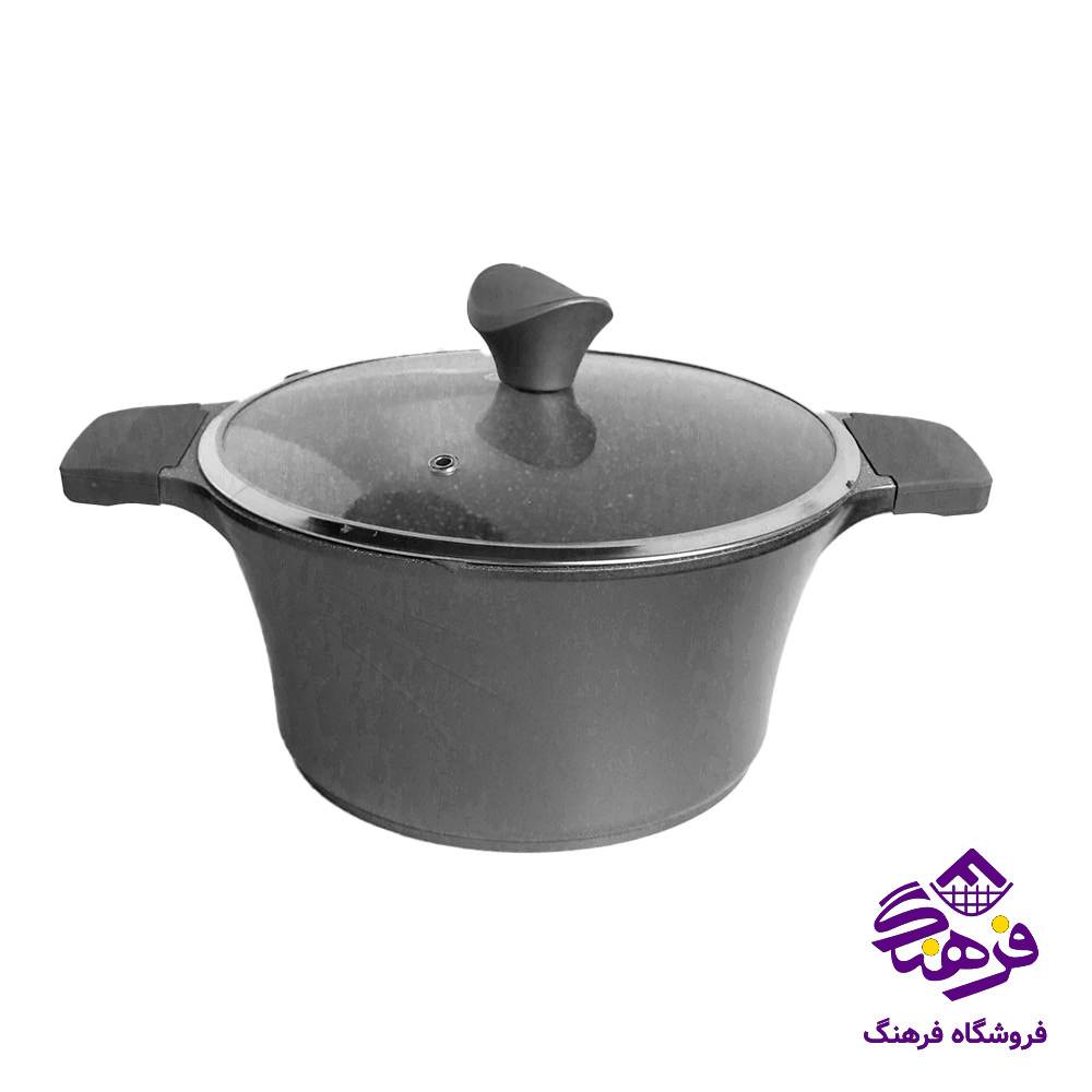 سرویس قابلمه 14 پارچه سانتوزا مشکی