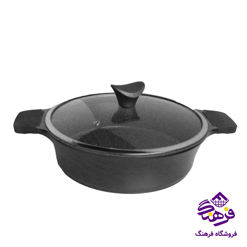 سرویس قابلمه 14 پارچه سانتوزا مشکی