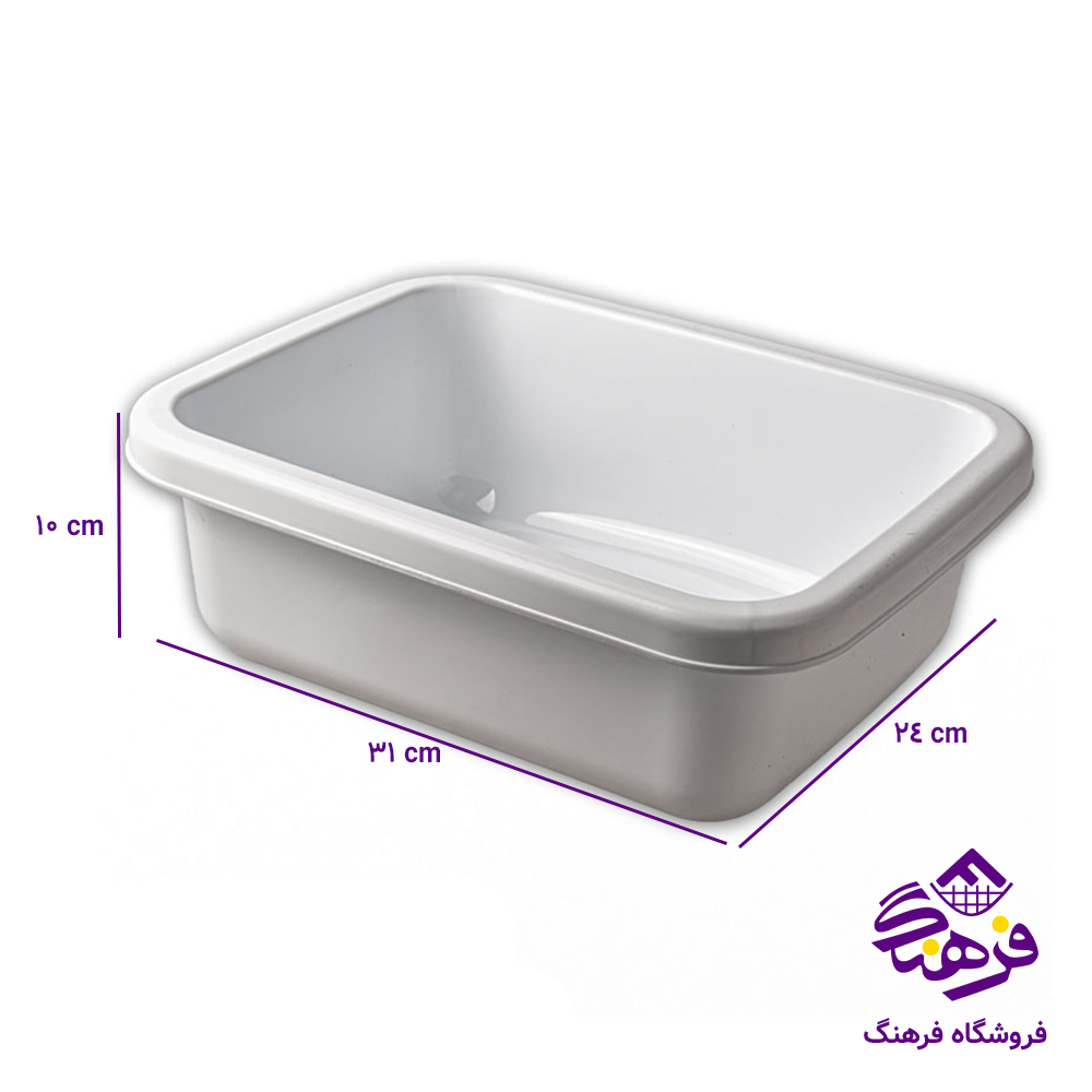 لگن 4گوش هليا کاجين K 687