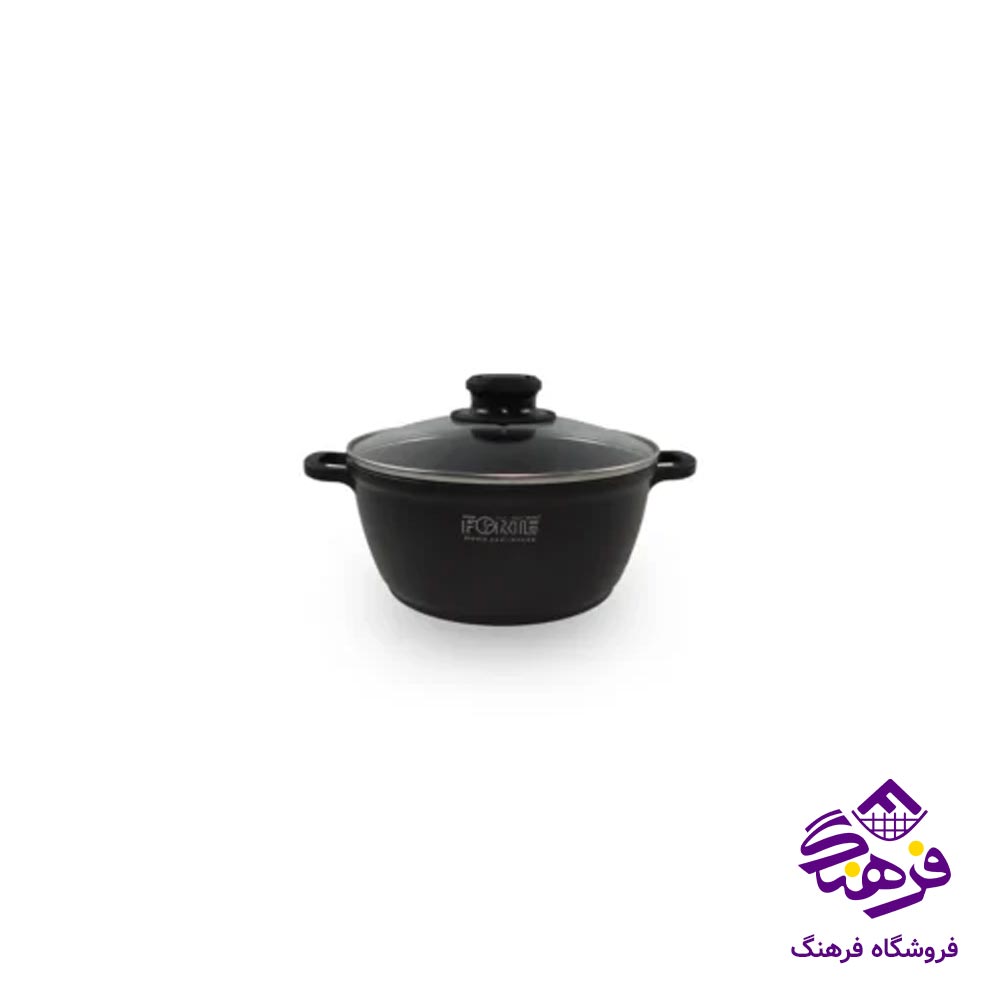 سرویس قابلمه 7پارچه انزو فورته مشکی