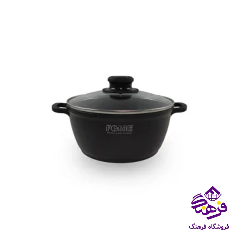 سرویس قابلمه 7پارچه انزو فورته مشکی