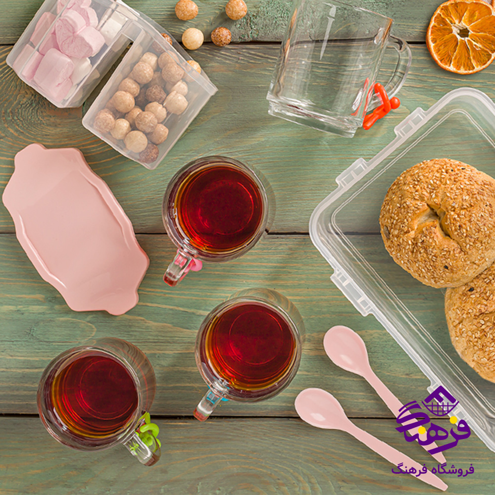پک ویژه چای خوری و فلاسک استیل