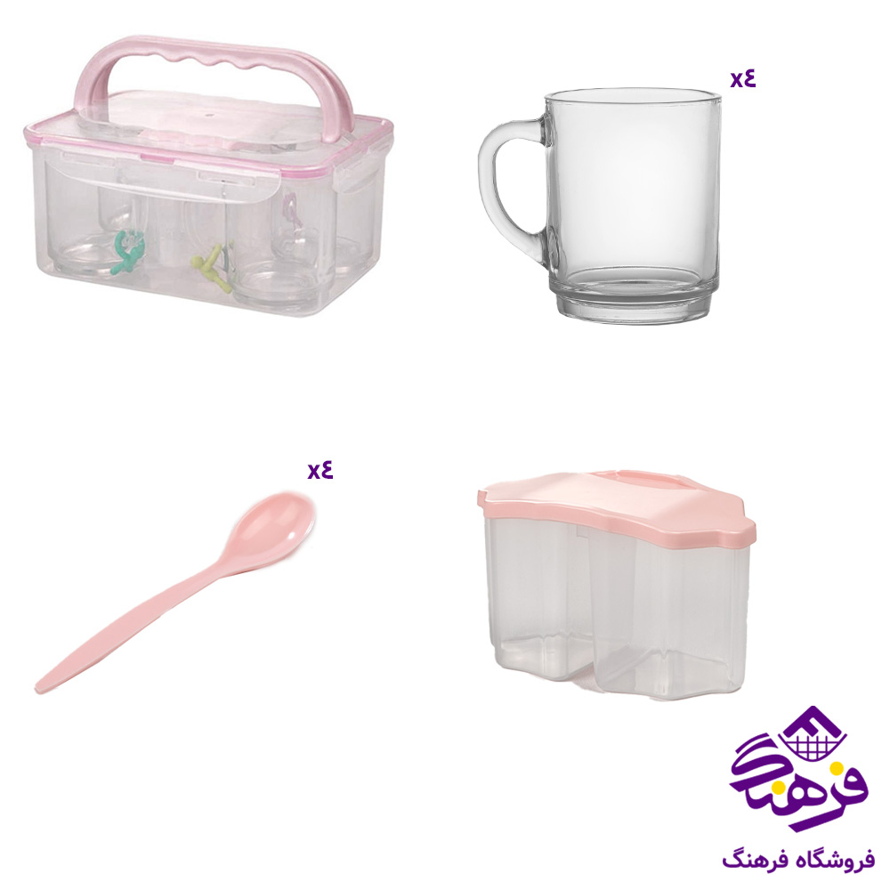 پک ویژه چای خوری و فلاسک استیل