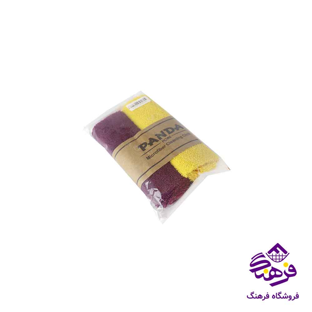 دستمال ميکروفايبر 2عددي پاندا
