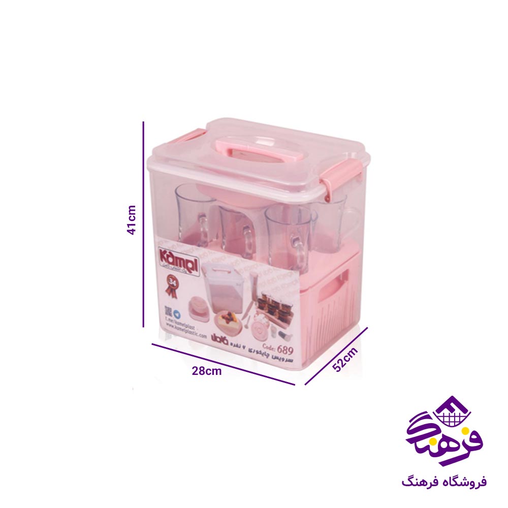 چای خوری اکو 6نفره کامل 766