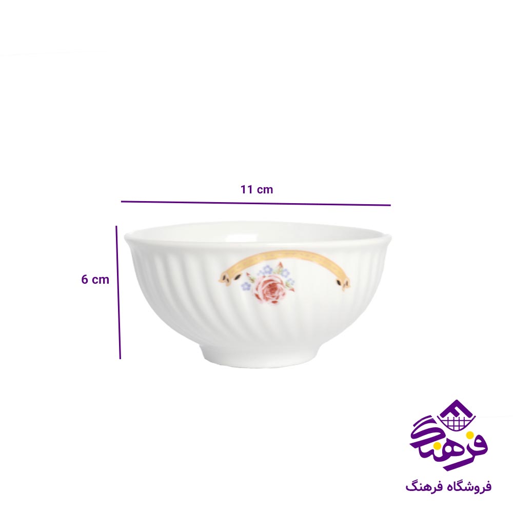 پیاله چینی طرحدار چندمدل