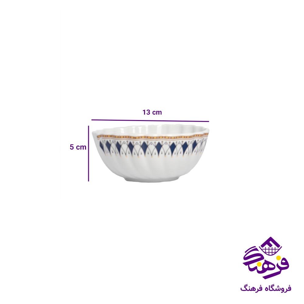 پیاله چینی طرحدار چندمدل