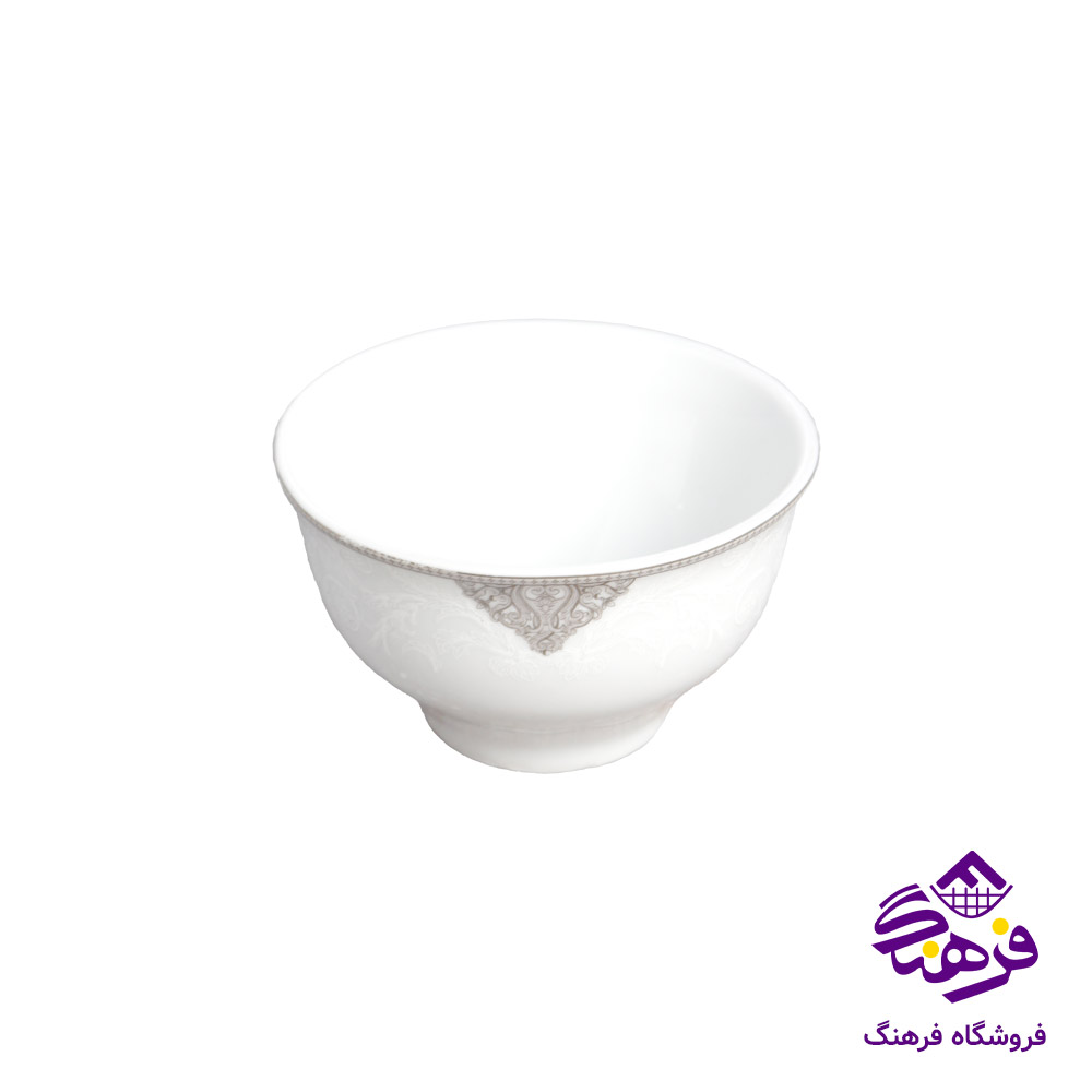 پياله ترشي 03 پلاتين گرد پارس 523 12دک