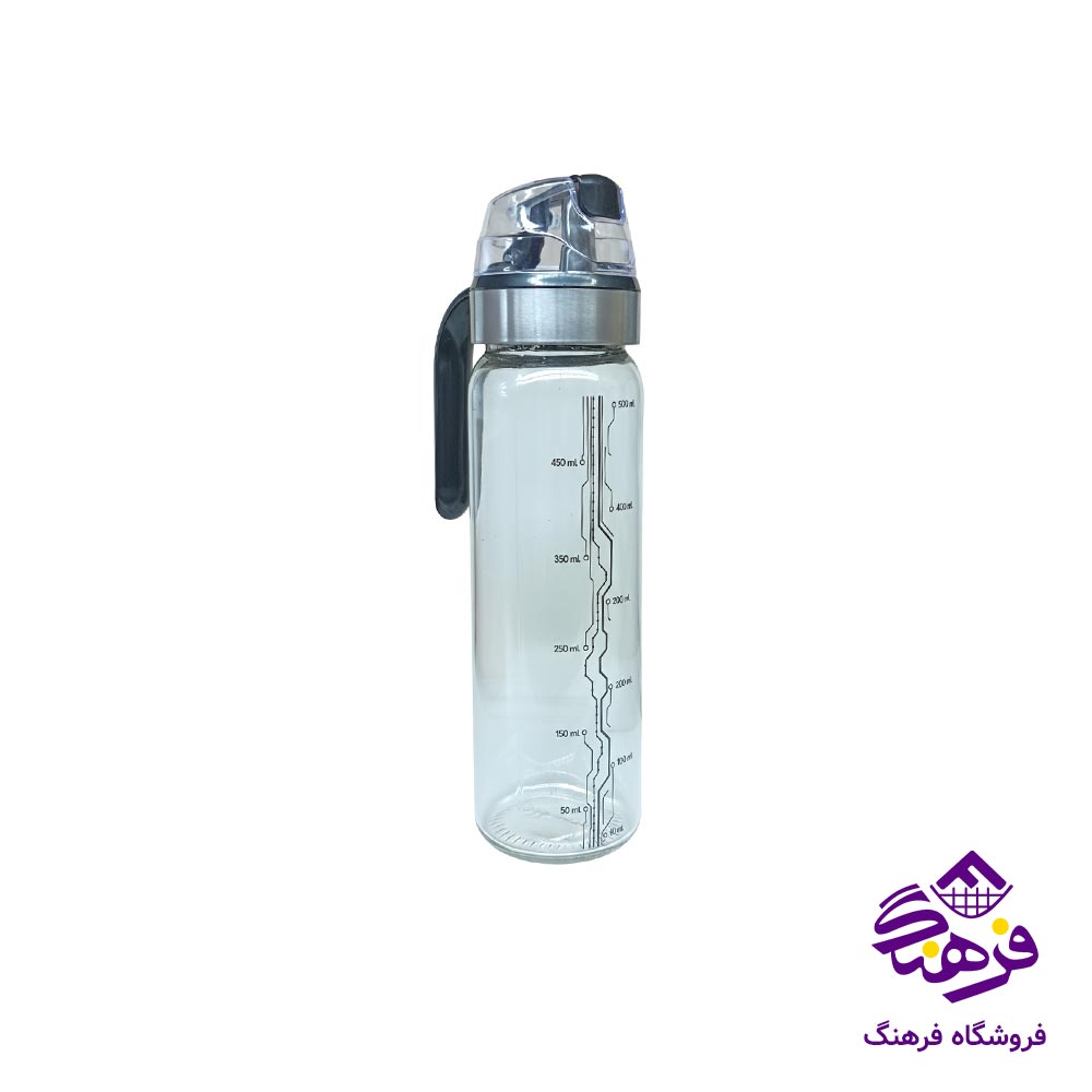 روغن ريز شيشه اي دسته دار شفاف هومکت 3938