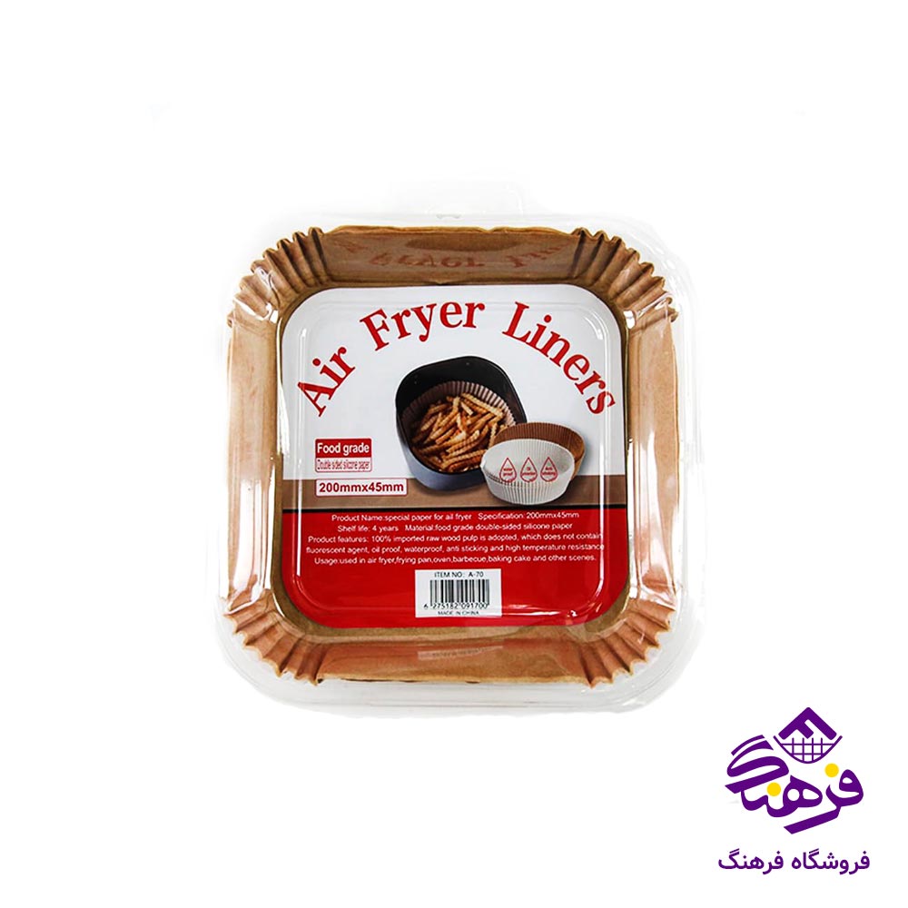 کاغذ سرخکن مربع 50عددي L24