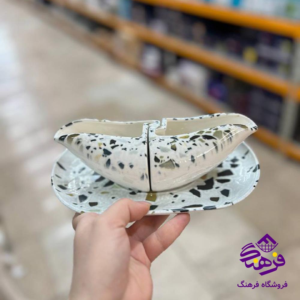 سرویس غذاخوری 31 پارچه استون ور طرح سنگ 