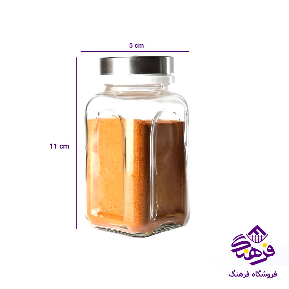 سرویس ادویه کندی بلور کاوه سایز  11 