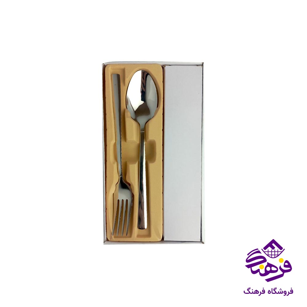 قاشق چنگال یونیک جعبه ای