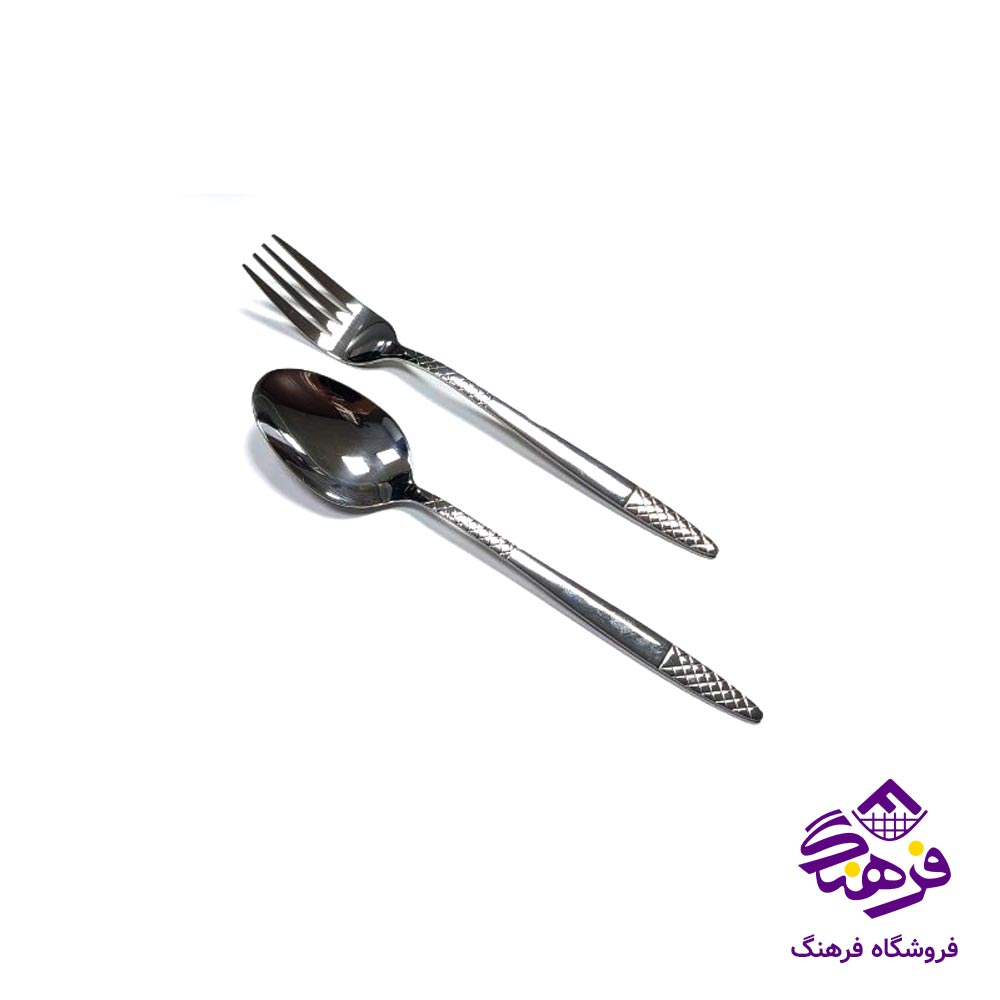 قاشق چنگال یونیک جعبه ای