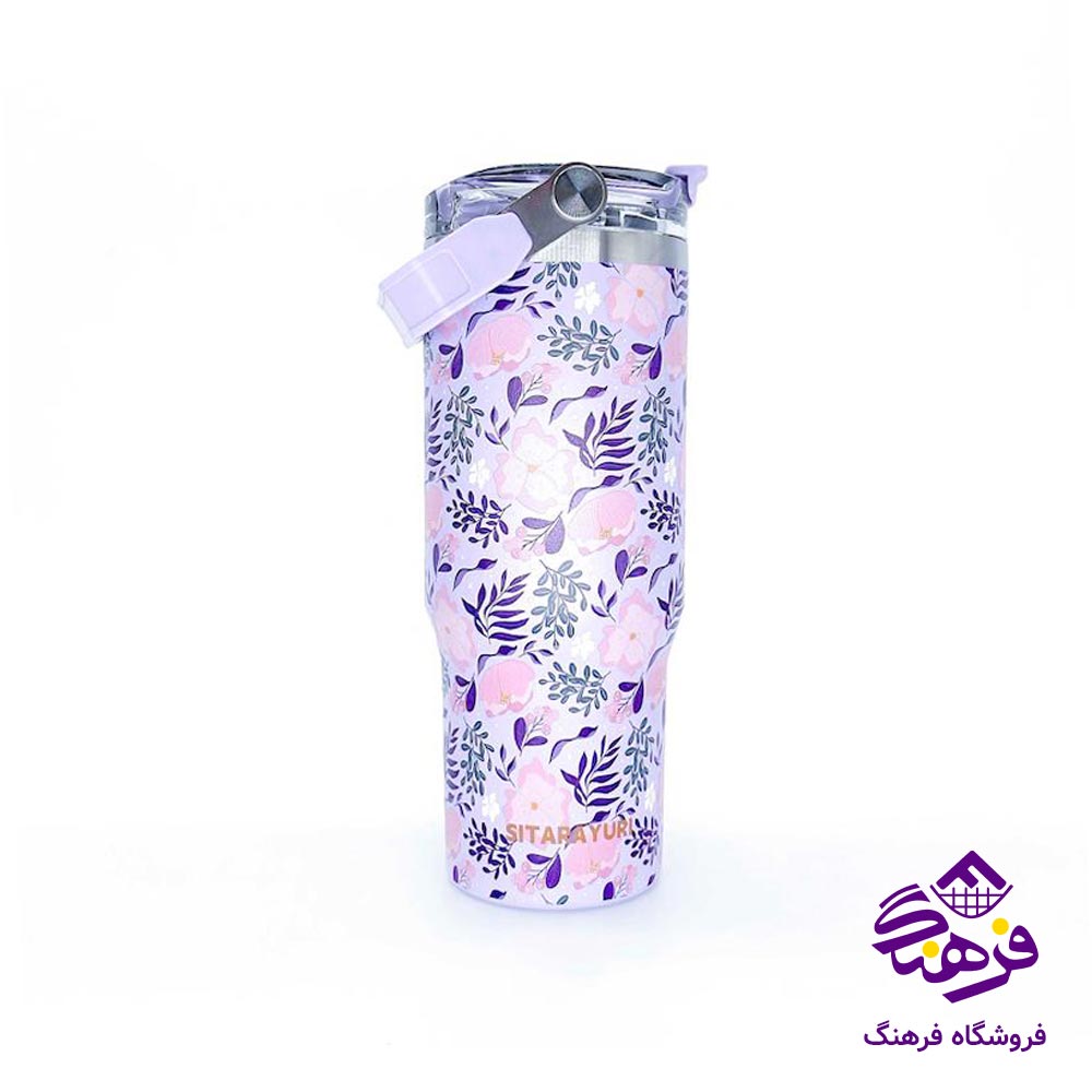  814 تراول ماگ چاپدار 900ميل ZF045