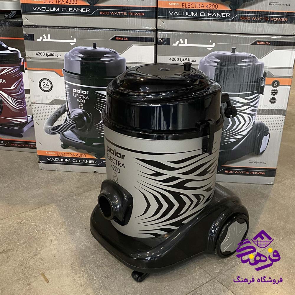 جاروبرقی پلار (4200W) سطلی