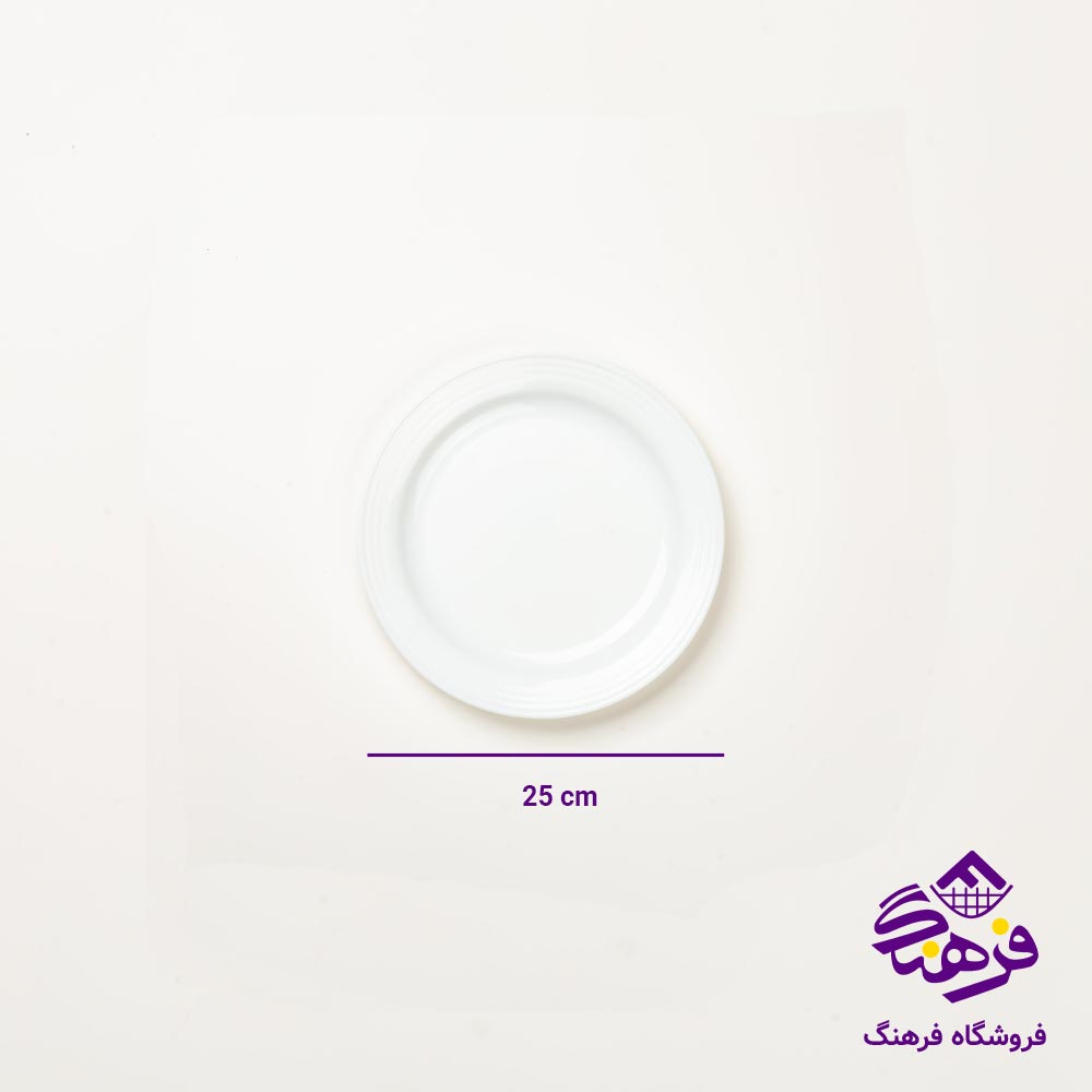 سرویس غذاخوری 26 پارچه گلدن اپال مدل دیوالی هورکا سفید 