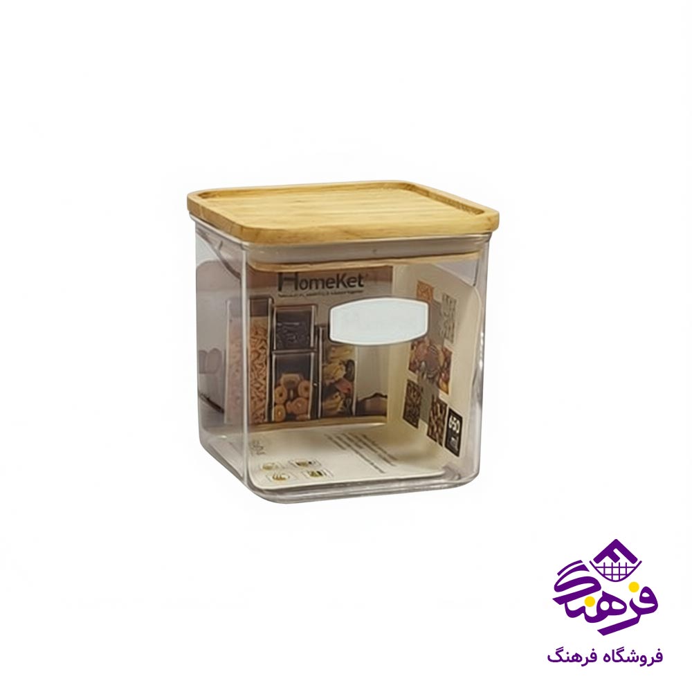 جاحبوباتی درب چوبی مربع هومکت مدل اراگل 1 کد 3568