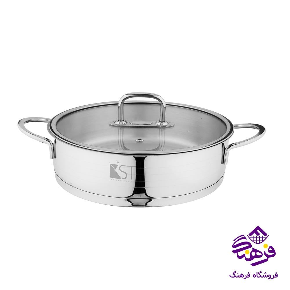 سرویس قابلمه استیل 11پارچه KST 7010