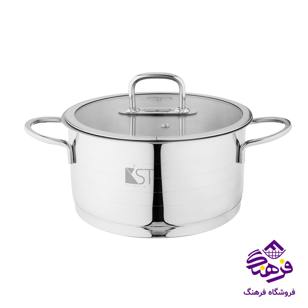 سرویس قابلمه استیل 11پارچه KST 7010