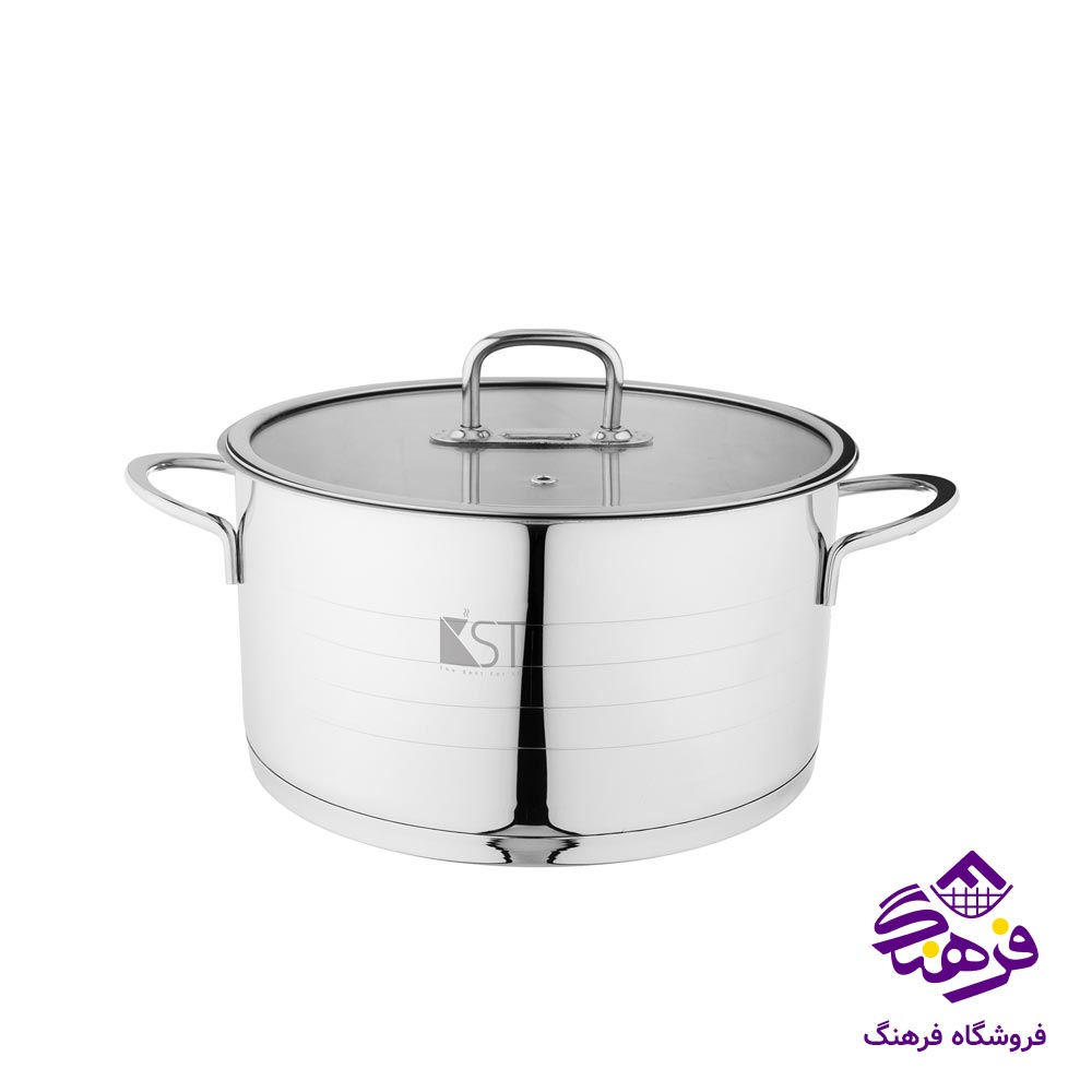 سرویس قابلمه استیل 11پارچه KST 7010