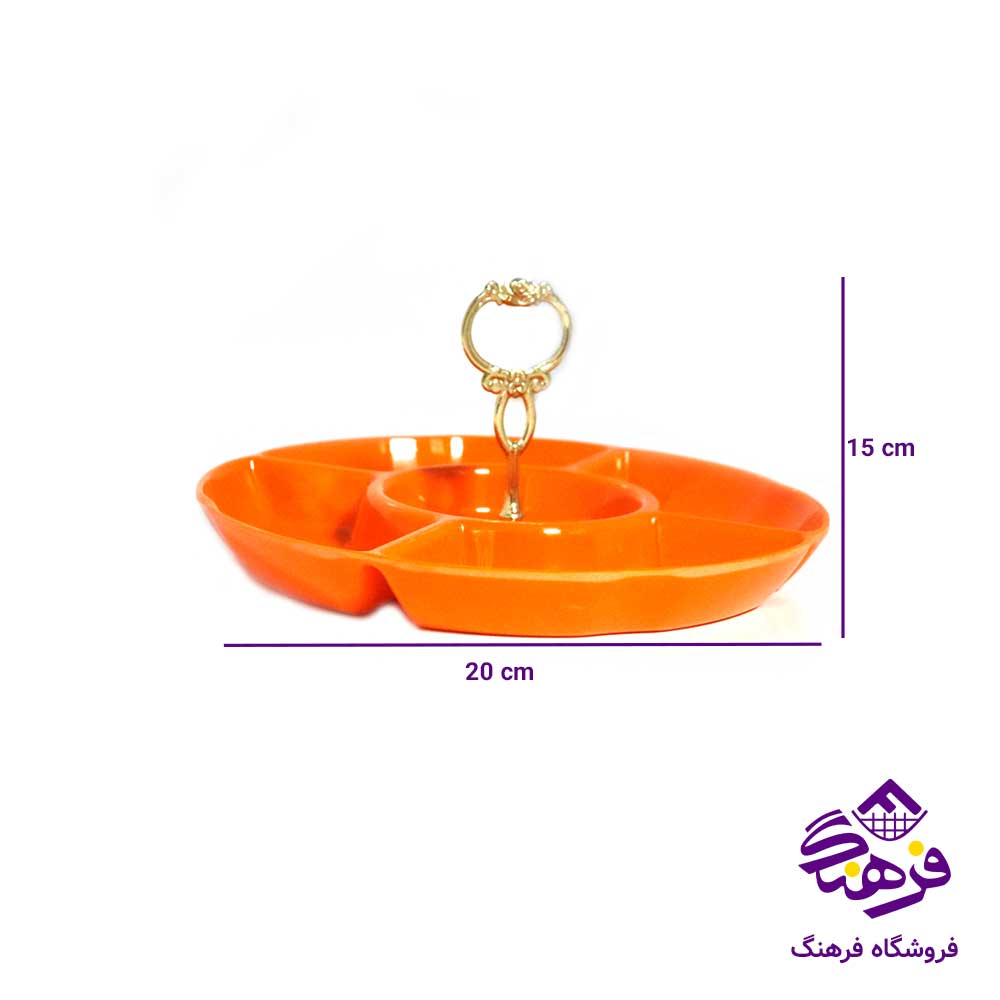 اردو خوري 5خانه دسته دار رنگي ملامين مشهد 2150