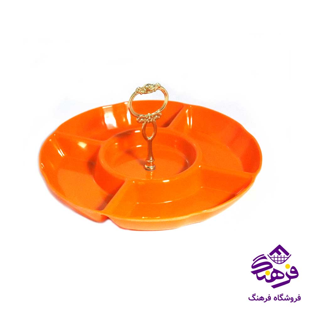 اردو خوري 5خانه دسته دار رنگي ملامين مشهد 2150