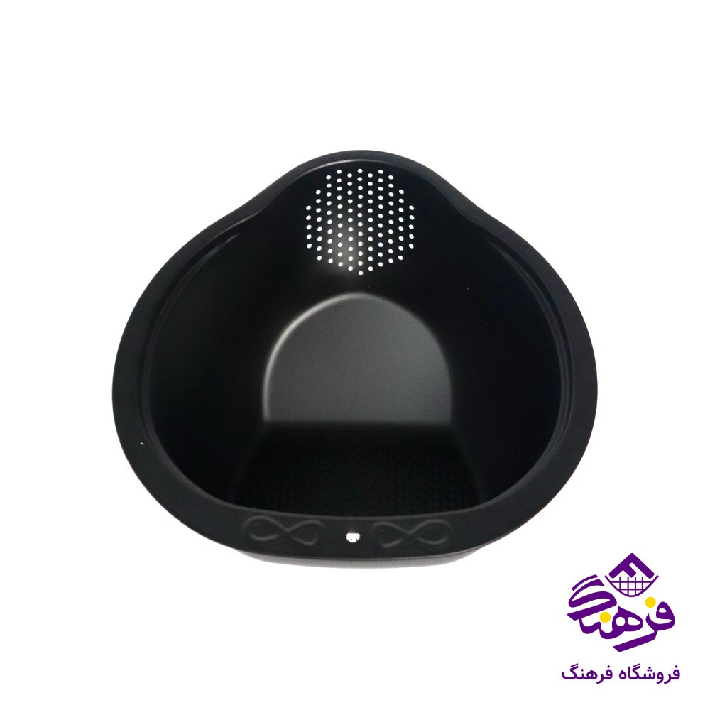 برنج شوی استیل مشکی