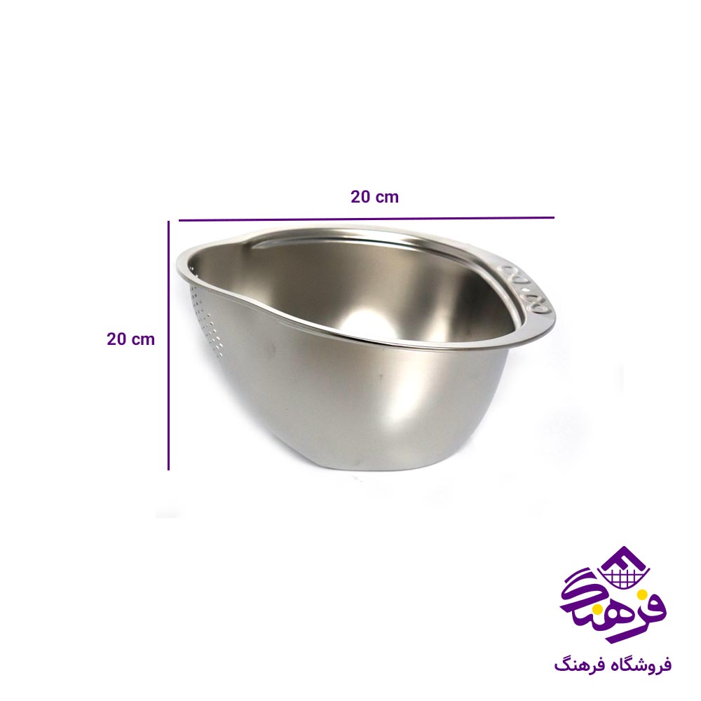 برنج شوی استیل
