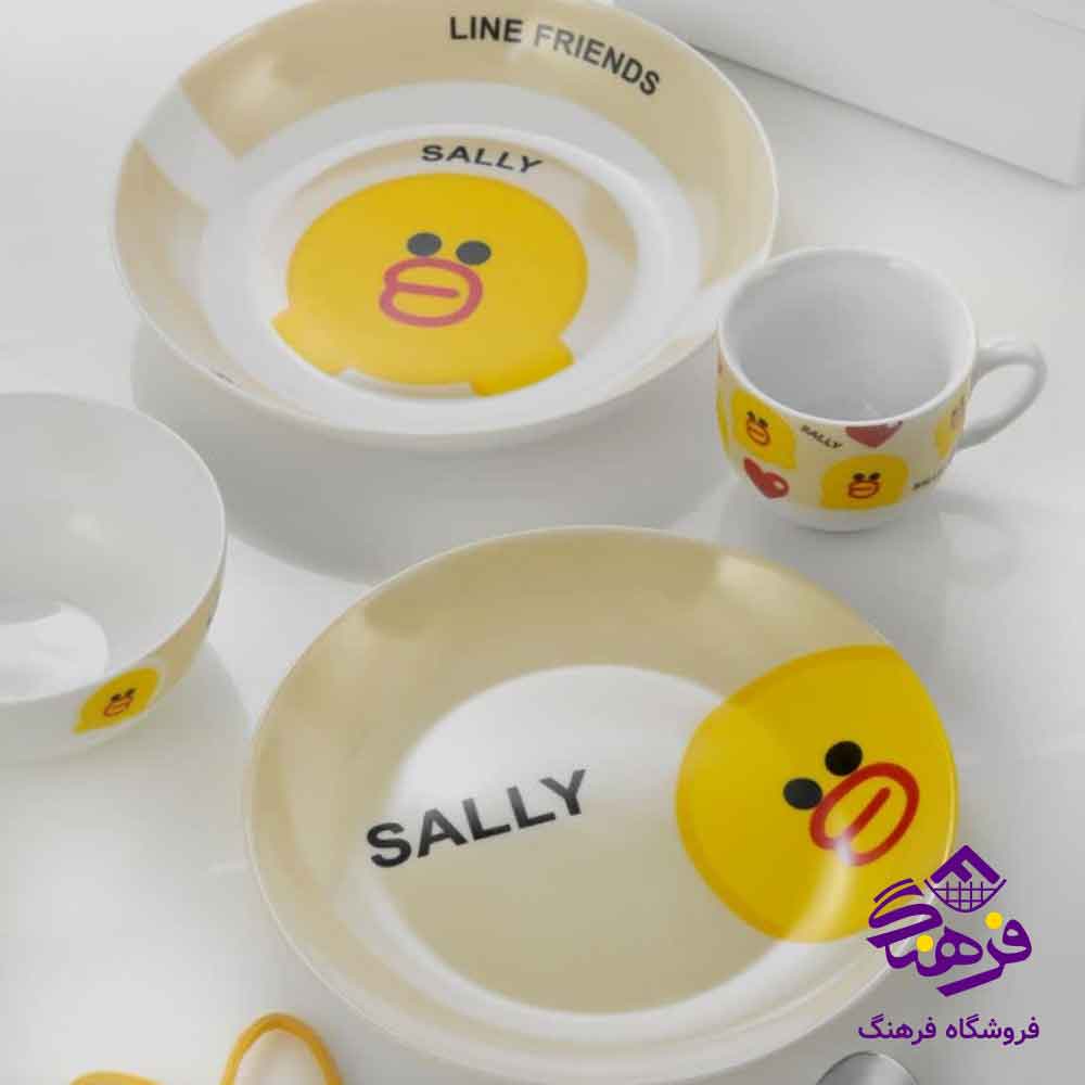 سرویس کودک 5پارچه دیوالی سالی گلدن اپال