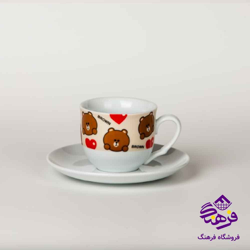 سرویس کودک 5پارچه دیوالی تدی گلدن اپال