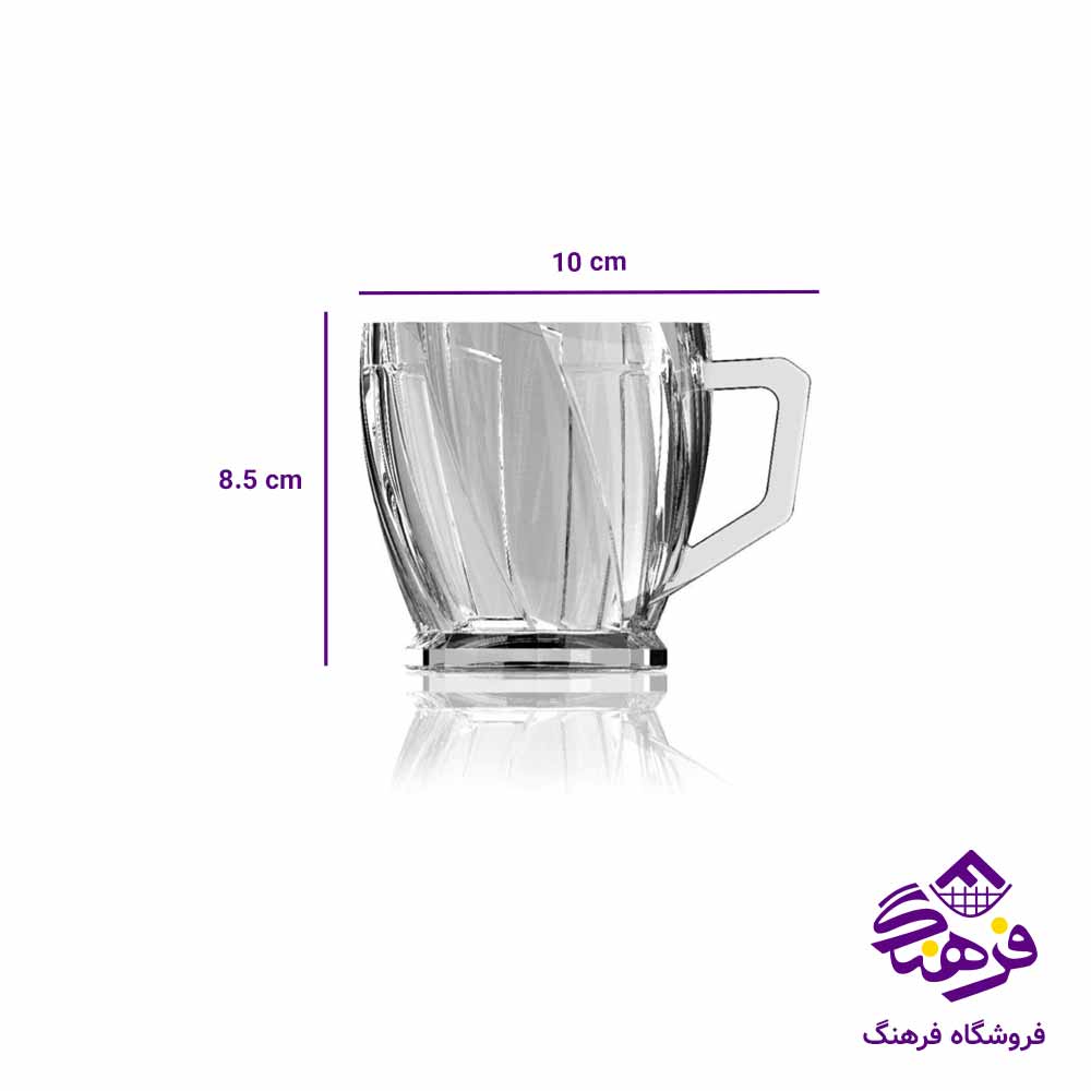 نيم ليوان دسته دار اسکوئر کادو اصفهان 483 8دک