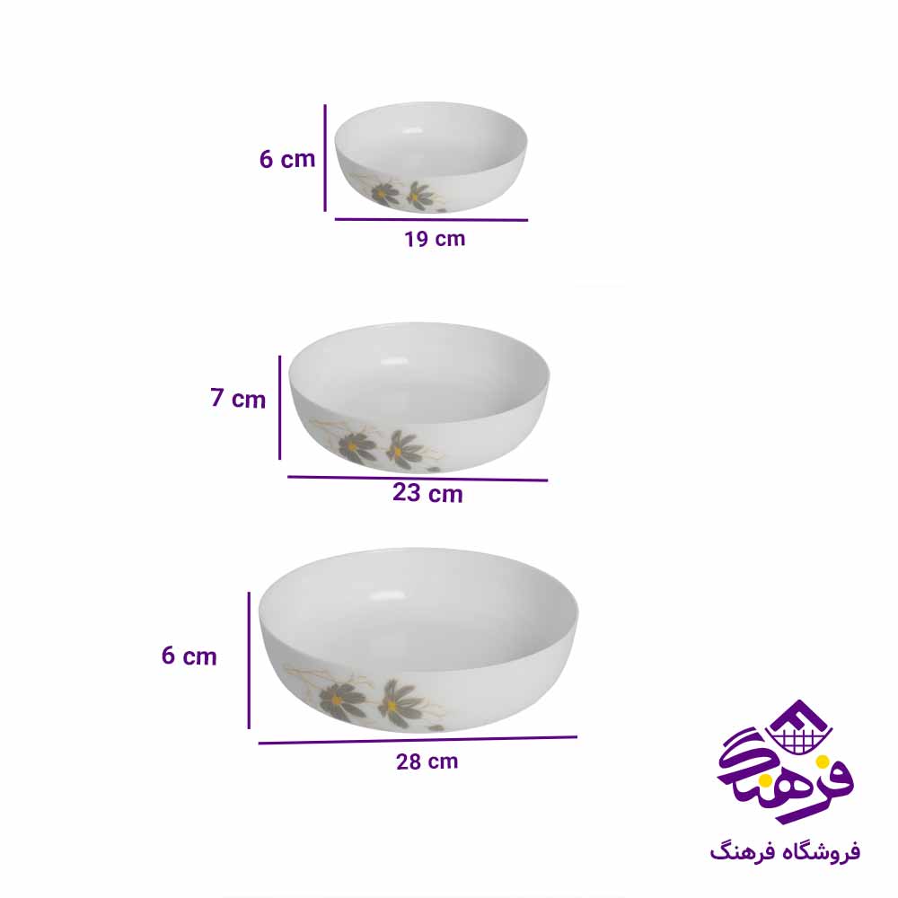 3تابه اسمارت شقايق طوسي کوزين لبه بلند گلدن اپال