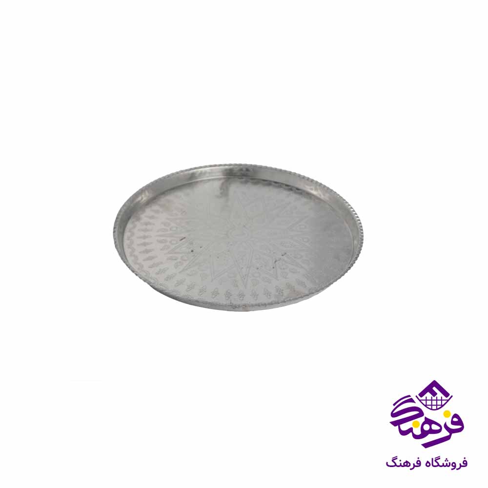 سينی روحی طرحدار گرد سايز8