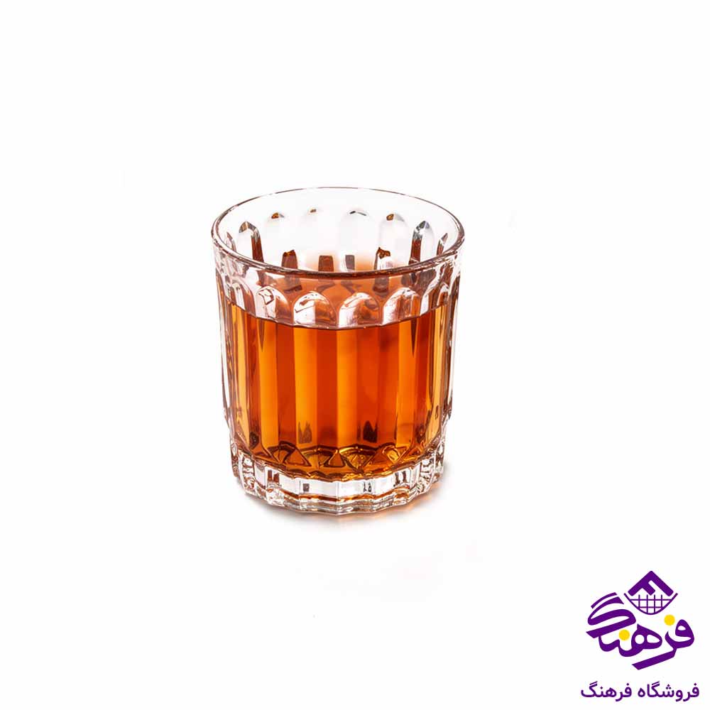 ليوان بلور زنگان مدل پاشا کوتاه 1158 ( 6 عددی )