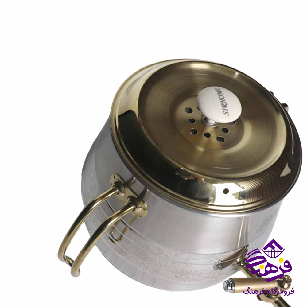 کتري قوری دسته استيل سر هوم 1090